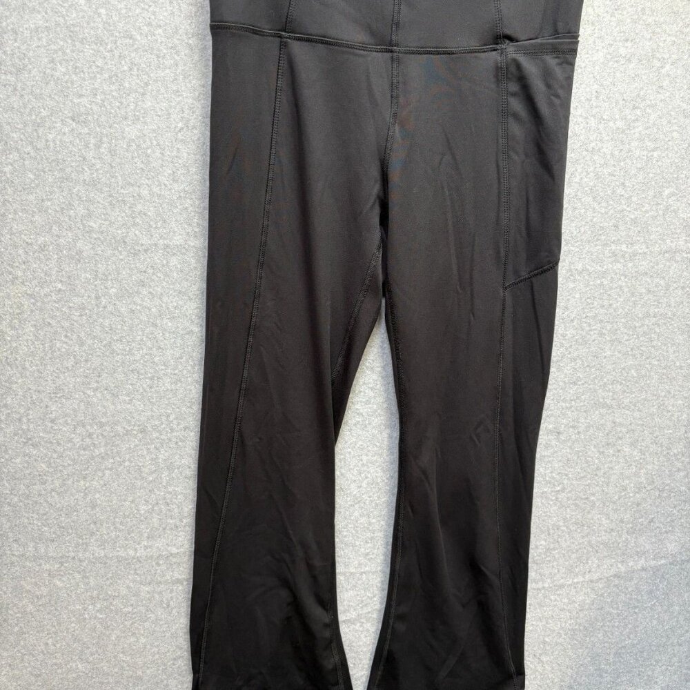 Avia Women Active High Waisted Legging Pants Black  Size Small